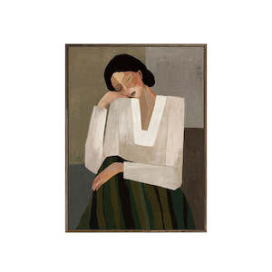 Products: Hand Painted & Framed Canvas Art - Rue