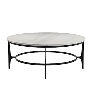 Avon Round Metal Coffee Table