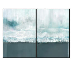 Shoreline - Framed Artwork Pair