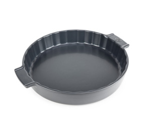 Bakeware: Ceramic Pie Dish - Charcoal