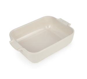 Bakeware: Ceramic Rectangular Baking Dish Small - Ecru