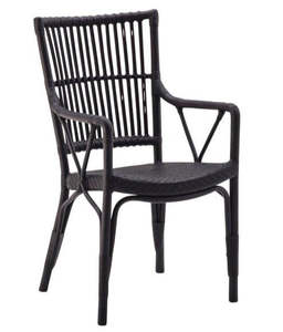 Dining Chairs: Plaza Arm Chair - Black