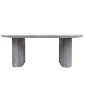 Best Selling Collection: Solona Outdoor Dining Table - Weathered Cement