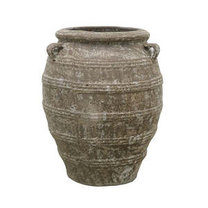 Best Selling Collection: Urn Outdoor Planter - Natural  Lava Finish