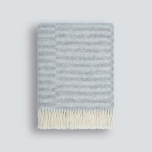 Products: Noah Wool Throw - Silver