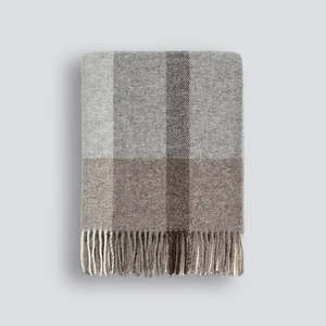 Brunswick Wool Throw - Fawn