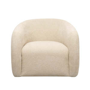 Max Swivel Armchair - Natural