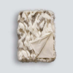 Fur Throw - Snowshoe Hare