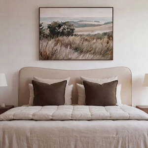 Harper Headboard - Beige 3 Sizes