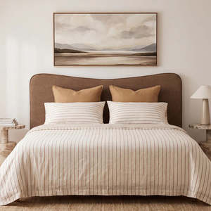 Harper Headboard - Toffee 3 Sizes