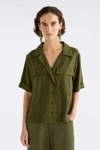 Elk: Eine Shirt | Bright Olive