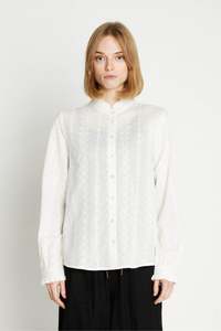 Rue De Femme: Juno Shirt | Off White