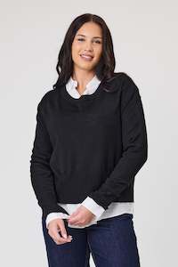 Alpine by Shine On Toronto Layering Crew Black