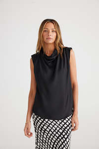 Brave+True Jana Top Black