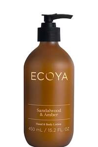 Ecoya: Ecoya Hand and Body Lotion Sandalwood and Amber