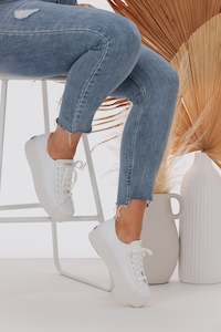 Keds: Keds Triple Up Leather Sneaker White