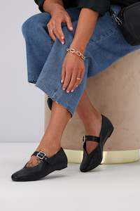 Billini: Billini Jaba Flats Black