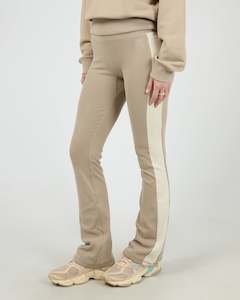All Bottoms: All About Eve Athletica Panel Flare Pant Stone