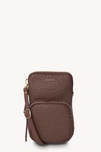 Bags: Saben Nikko Pocket Phone Sling Umber Bubble