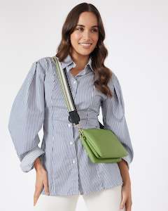 Bag Strap: Saben Feature Strap Webbing Multi Green