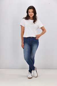 Sculpt: Shine On Label Sculpt Denim Jean True Blue Wash