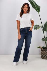 Shine On Label Denim Collection: Shine On Label Atlas Relaxed Fit Jean Indigo