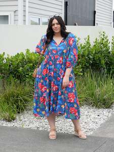 Top 20 Collection: Sunday Boho Ashley Dress Navy Floral