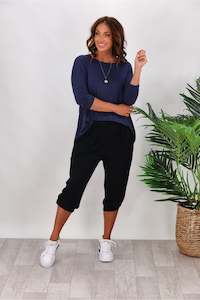 Top 20 Collection: Betty Basics Tokyo 3/4 Pants Black