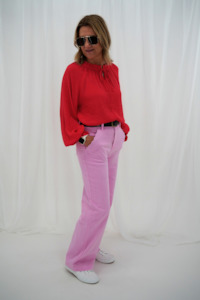 Elm Scallop Edge Jean Dusk Pink