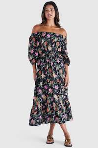 Sass Beckett Dress Night Garden