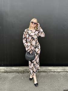 Minkpink Willow Bias Maxi Dress Floral