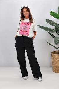 Sale Pants: Shine On Label Zephyr Pants Black