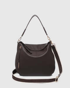 Louenhide: Louenhide Nadia Shoulder Bag Chocolate