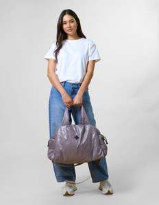 Stella + Gemma Overnight Bag Aubergine
