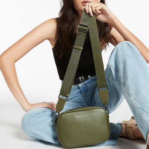 Gifts: Status Anxiety Plunder With Webbed Strap Khaki