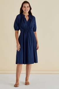 Betty Basics Sale: Betty Basics Emery Dress Navy Blue