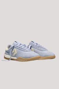 Converse Run Star Trainer Stitched Suede Thunder Whale Golden View