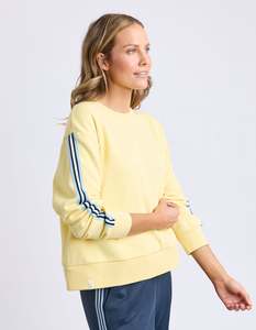 Elm Celeste Crew Pale Lemon