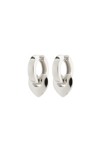 Pligrim Iokaste Recycled Chunky Hoops Silver Plated