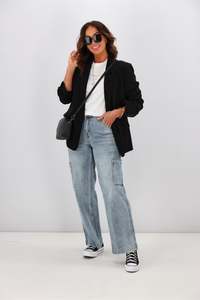 Shine On Brands: Shine On Label Romeo Cargo Pocket Jean