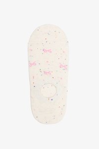 Antler: Antler No Show Socks Bow Sprinkle Pink