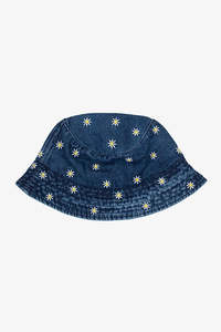 Antler: Antler Denim Daisy Bucket Hat