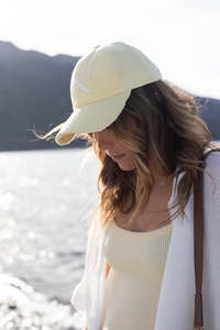 Antler Bow Belle Cap Lemon Meringue