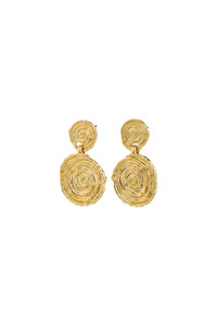 Pilgrim: Pilgrim Air Earrings Gold Plated