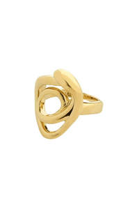 Pilgrim Diego Recycled Ring Gold Plated