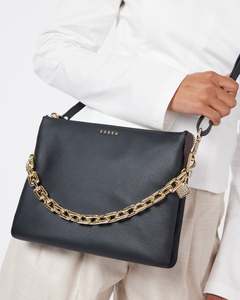 Bags: Saben Matilda Black + Chunky Chain