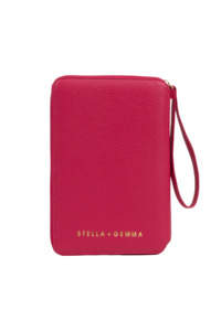 Stella + Gemma Getaway Travel Wallet Raspberry