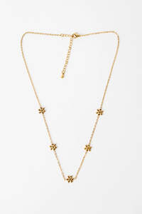 Stella + Gemma Necklace Daisy Chain Gold