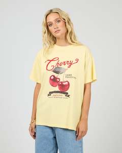 All About Eve Pippa Relaxed Tee Yellow