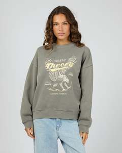 Hoodies Crews: Silent Theory Dystopia Crew Coal